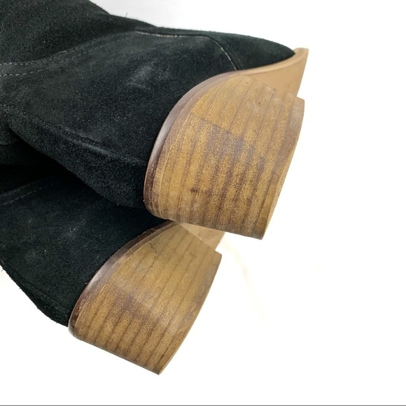 Howsty midki suede embroidered western boho cowboy boots, size 38 - Picture 9 of 15